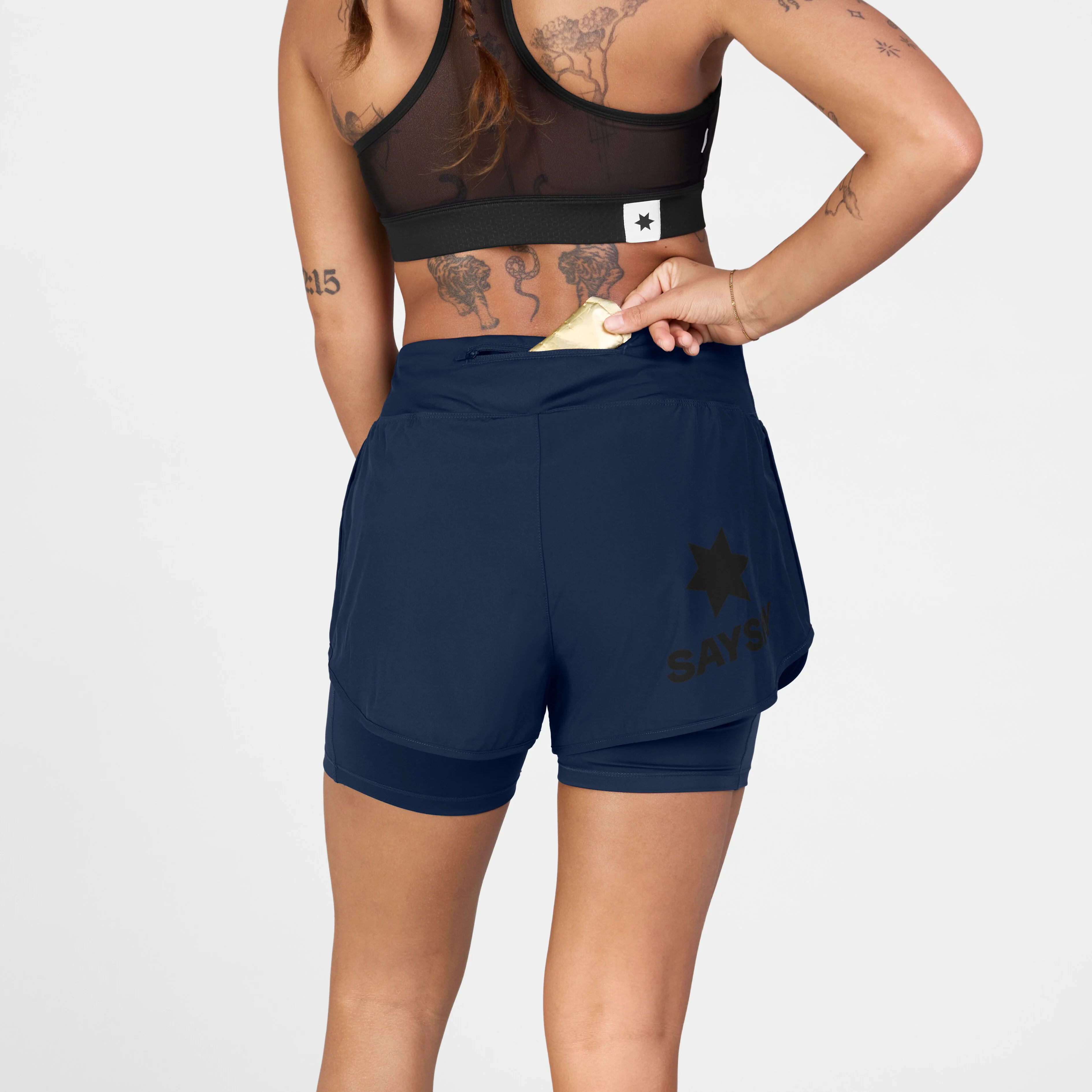 2 in 1 Pace Shorts 3'' - Image 3