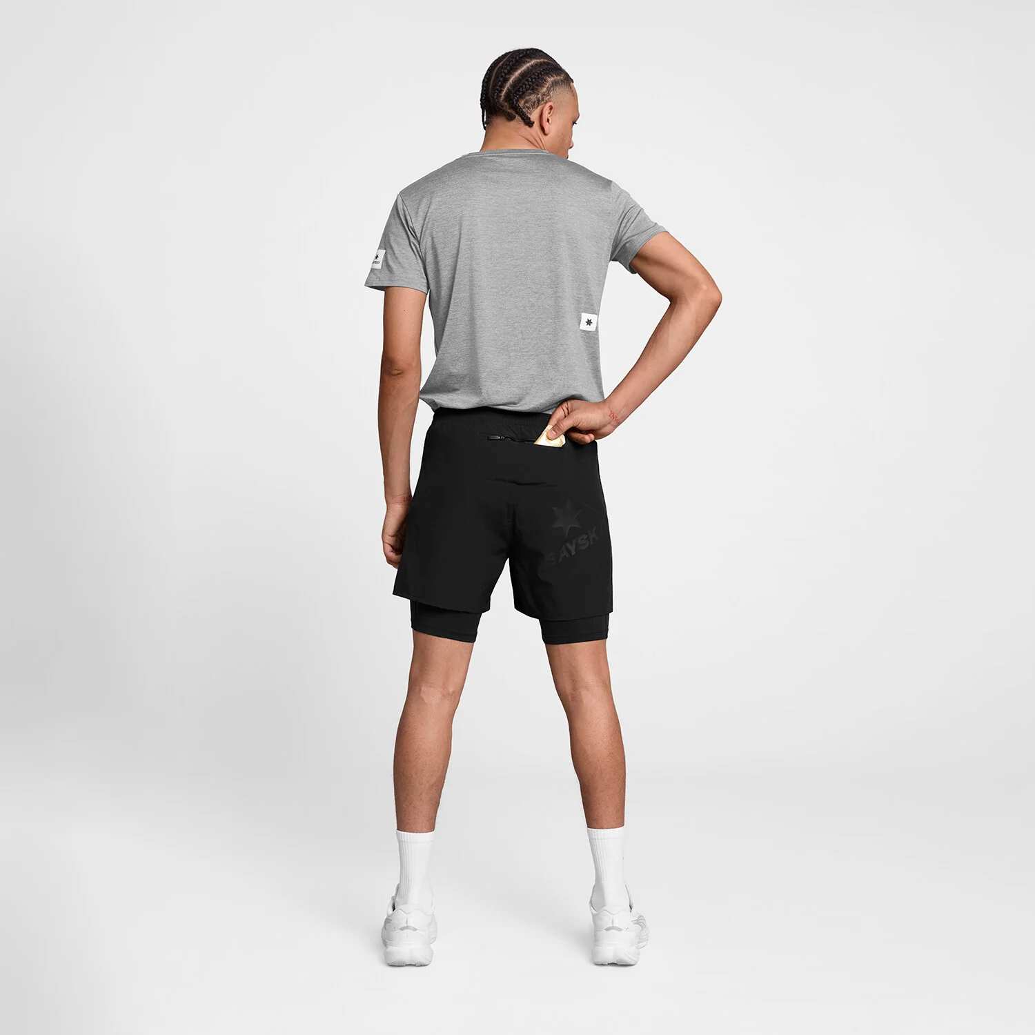 2 in 1 Pace Shorts 5'' - Image 3