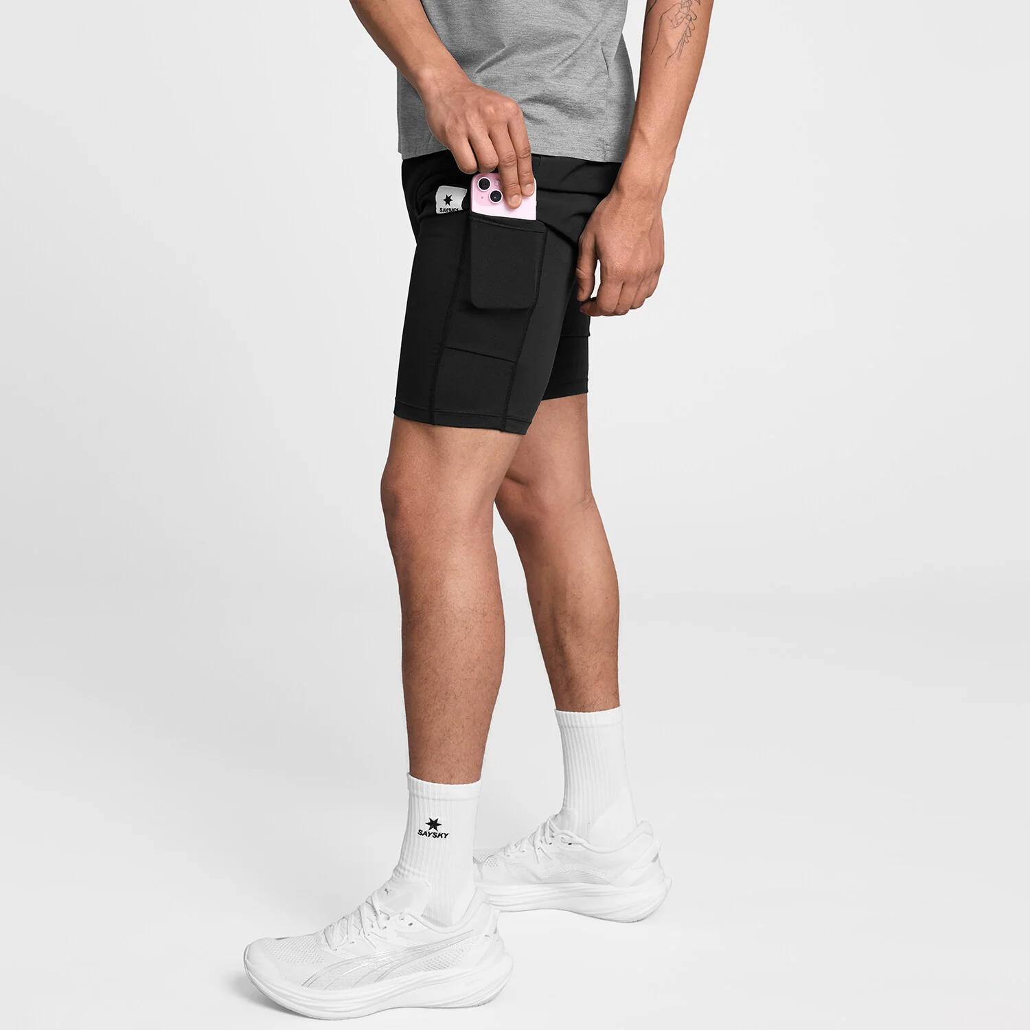 2 in 1 Pace Shorts 5'' - Image 4