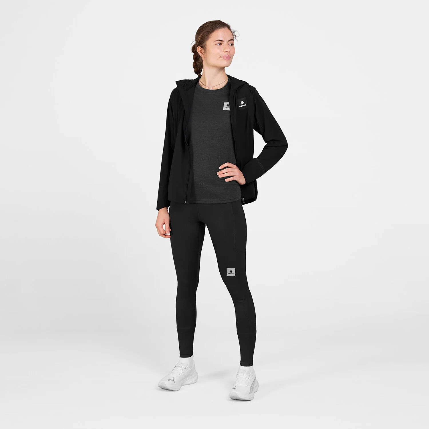 Clean Pace Flex Hooded Jacket - Image 4