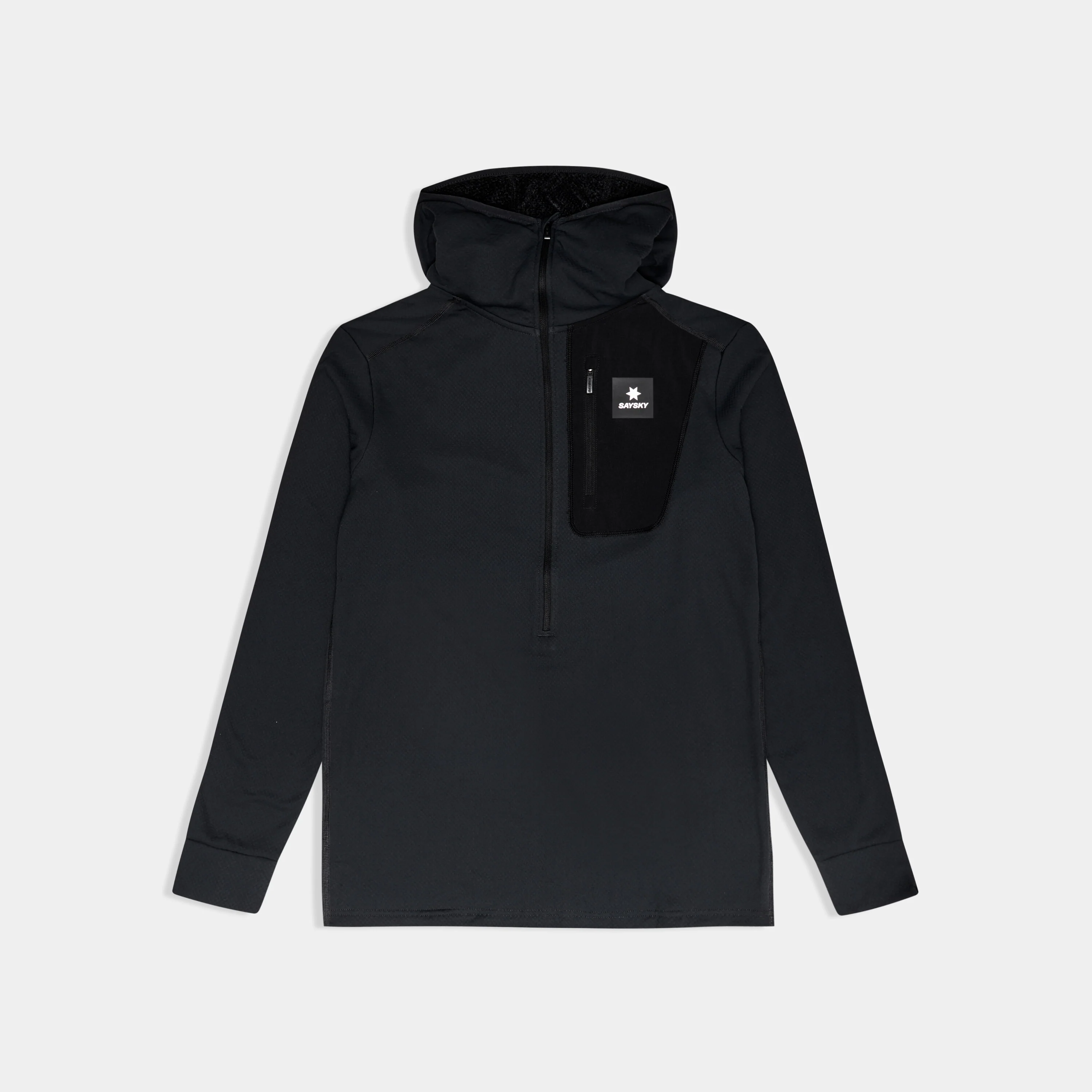 Combat Half Zip Fleece Hoodie
