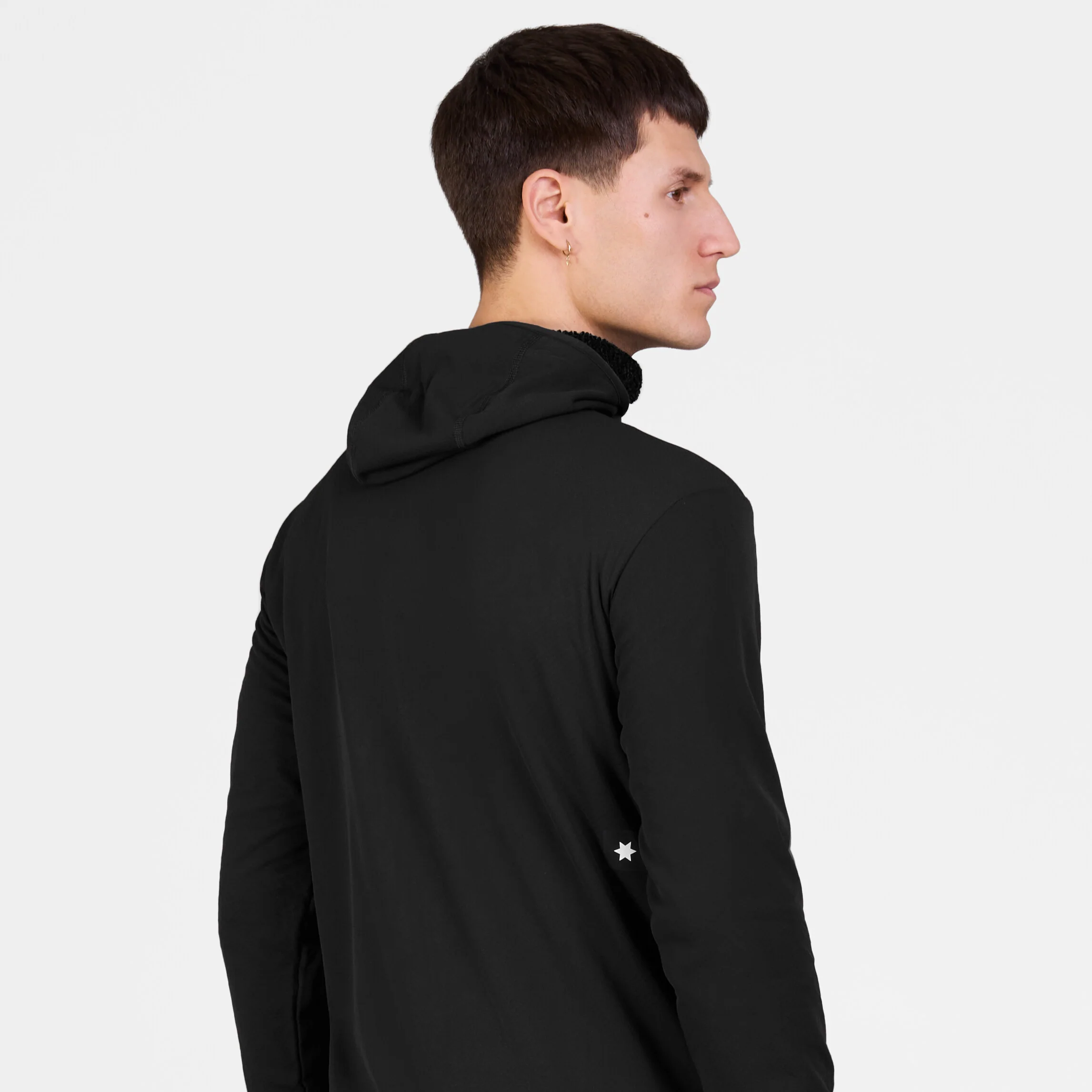 Combat Half Zip Fleece Hoodie - Image 3