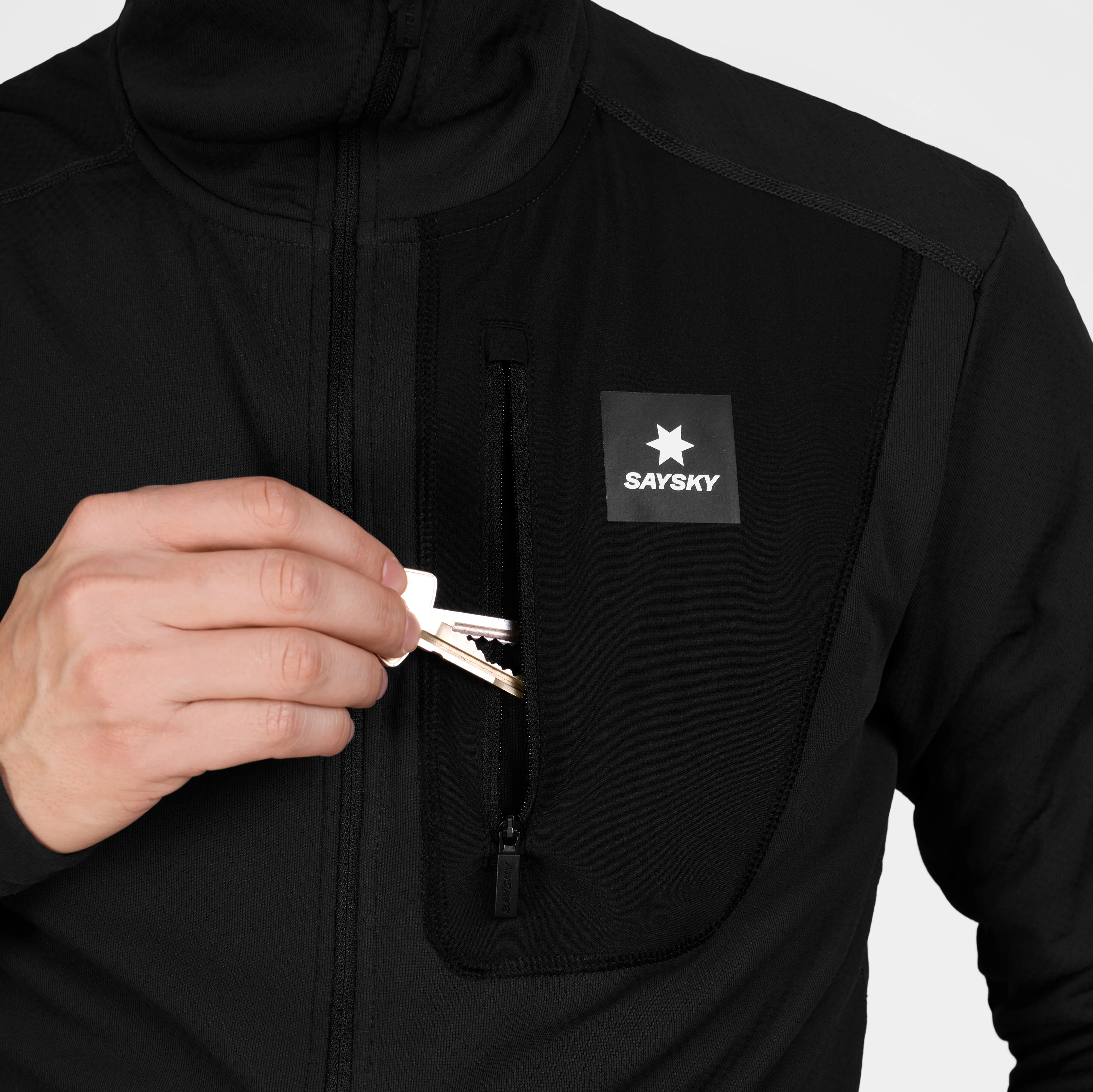 Combat Half Zip Fleece Hoodie - Image 7