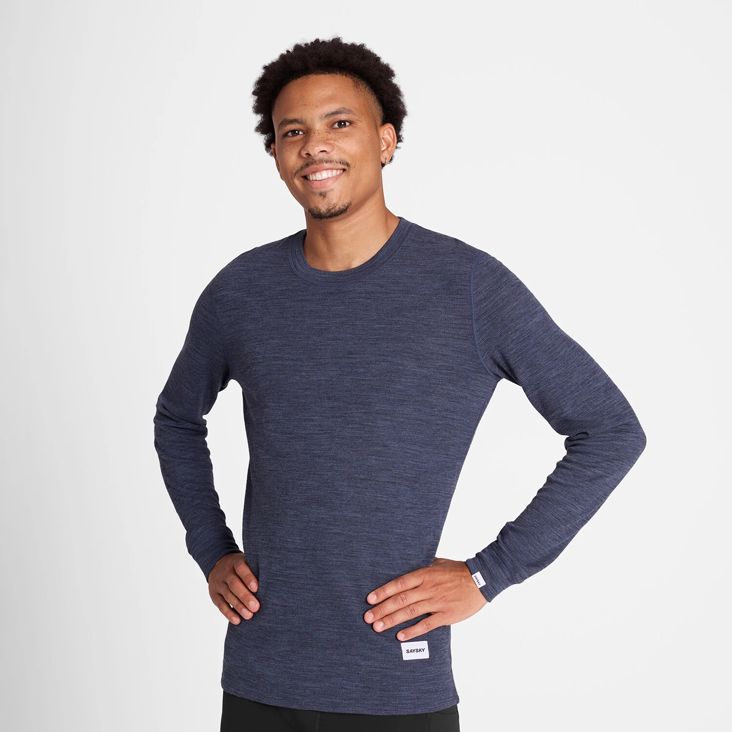 Merino 195 Blaze Long Sleeve - Image 2