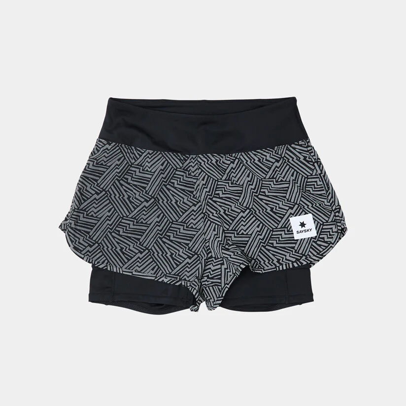 Reflective 2 in 1 Pace Shorts 3''